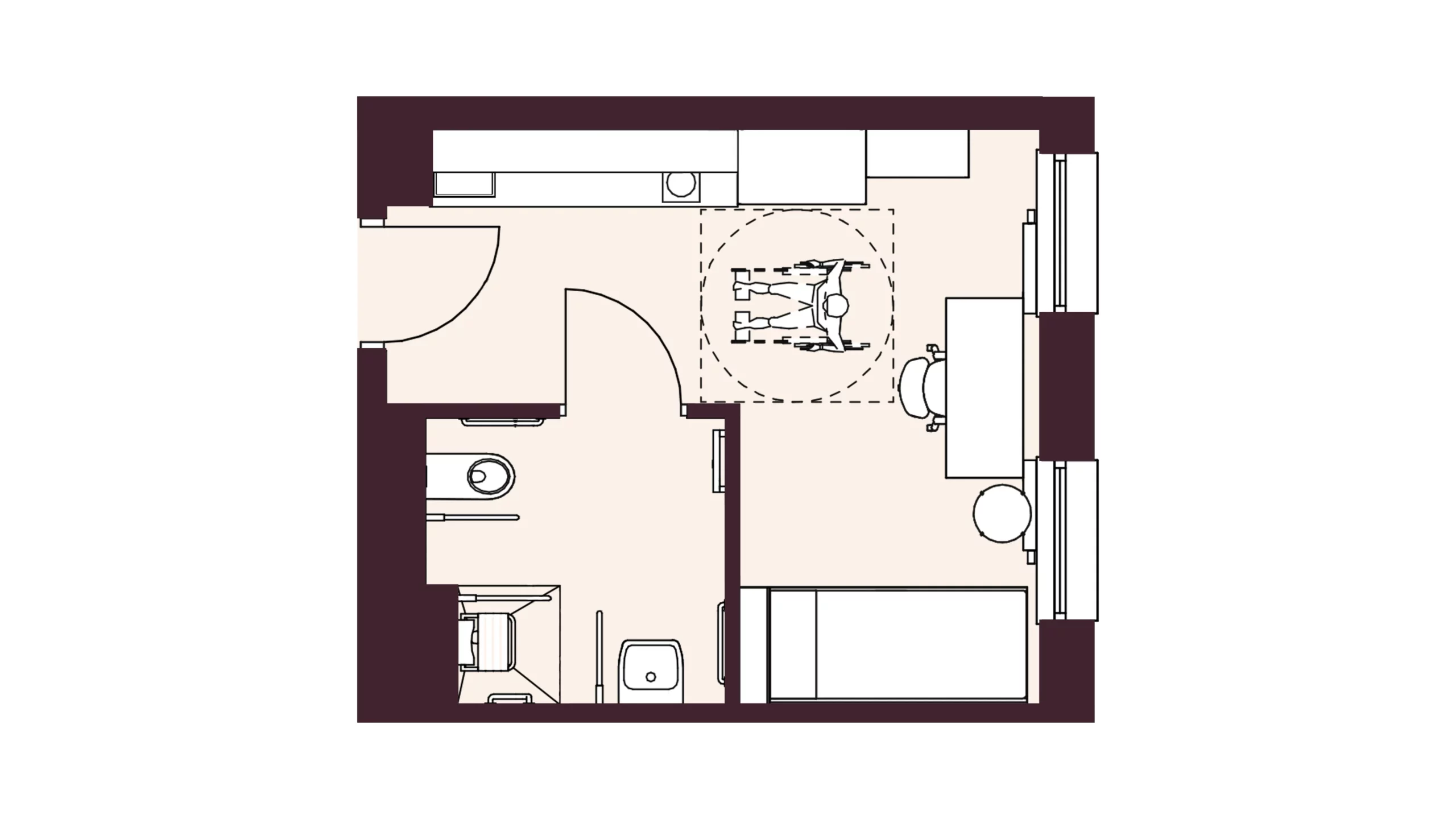 Single Accessible plan